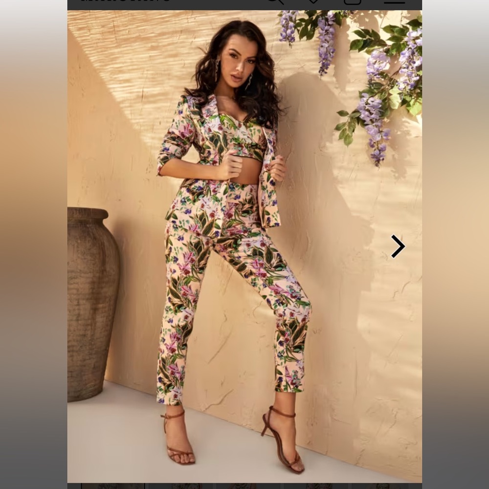 MARCIANO PARADISE OASIS CIGARETTE PANT SIZE 0